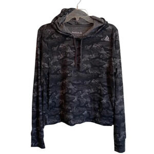 Reebok Black Camo Hoodie